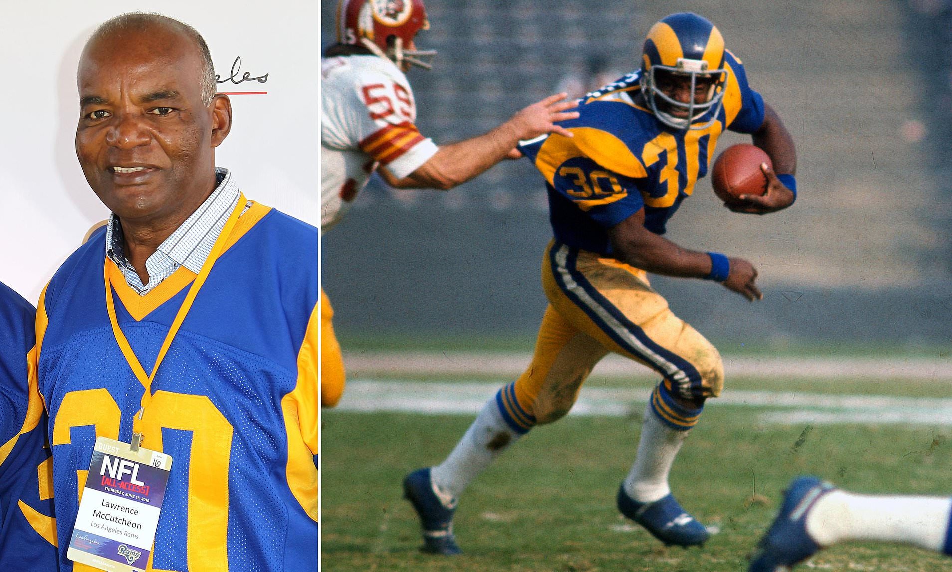 Former Rams star Lawrence McCutcheon dead at 76 after Parkinson's battle