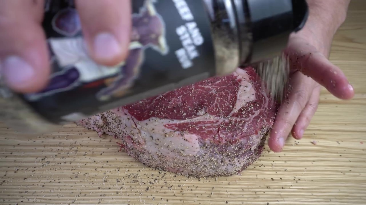 Why reverse searing helps a thick ribeye cook evenly