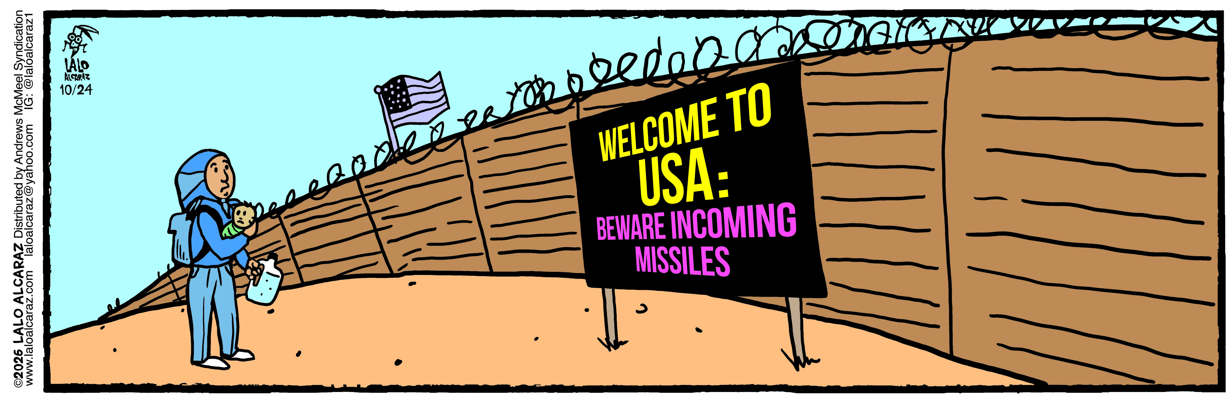 La Cucaracha by Lalo Alcaraz
