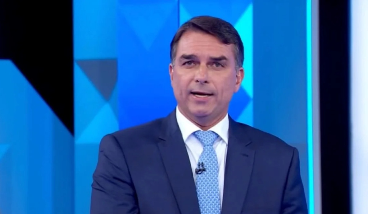 Flávio Bolsonaro. Foto: Reprodução/Globo