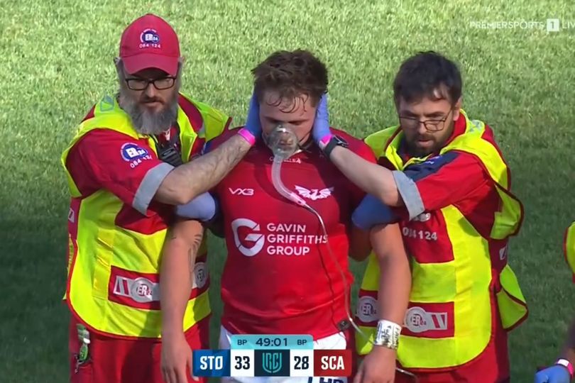 Rising Welsh rugby star taken off field wearing oxygen mask in ...