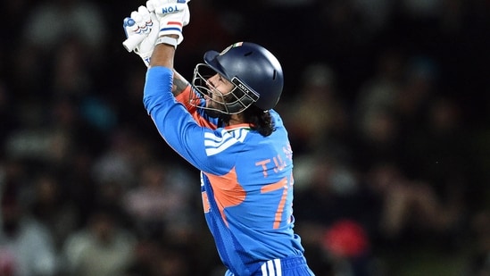 IND vs NZ, 2nd T20I: Tilak Varma rescues India after Santner's four ...