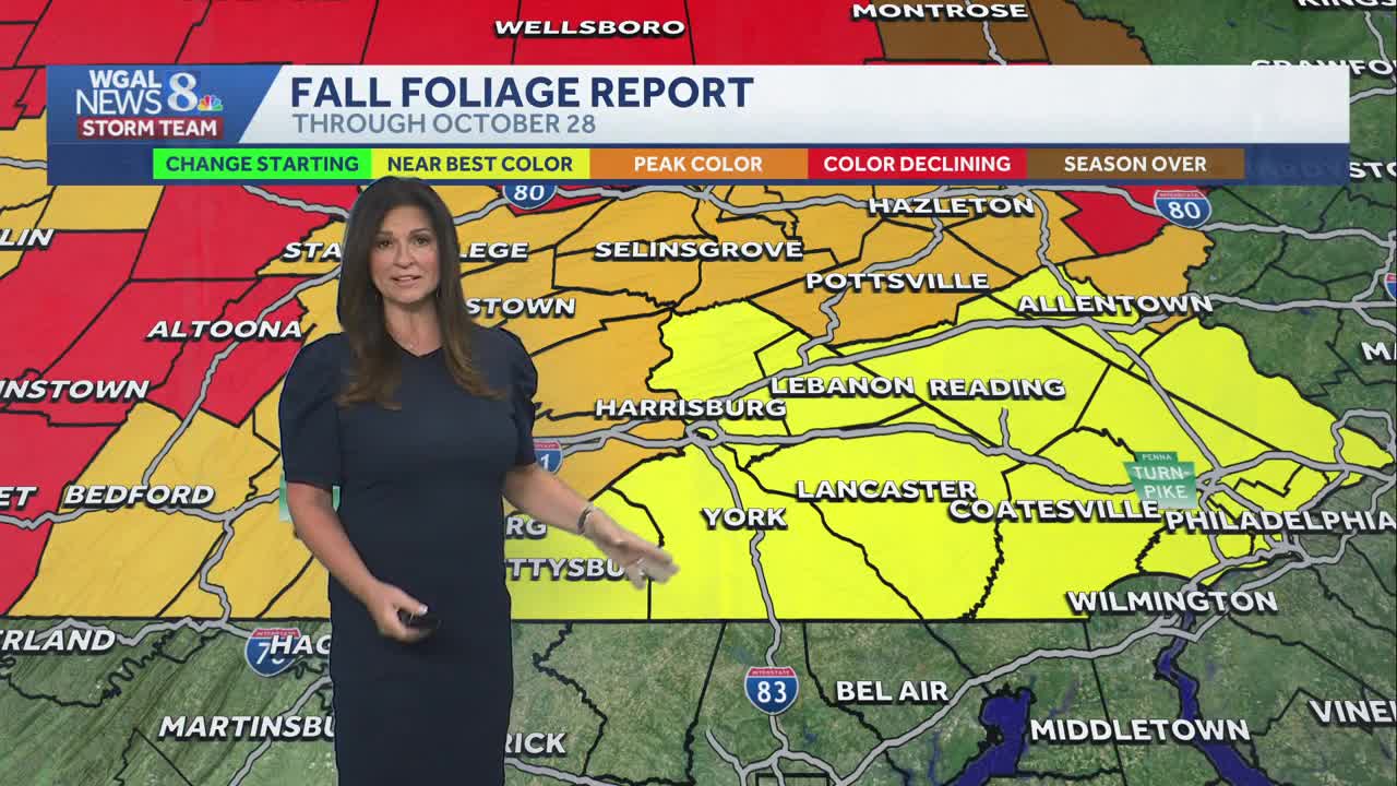 Sunny days & chilly nights highlight the weekend forecast