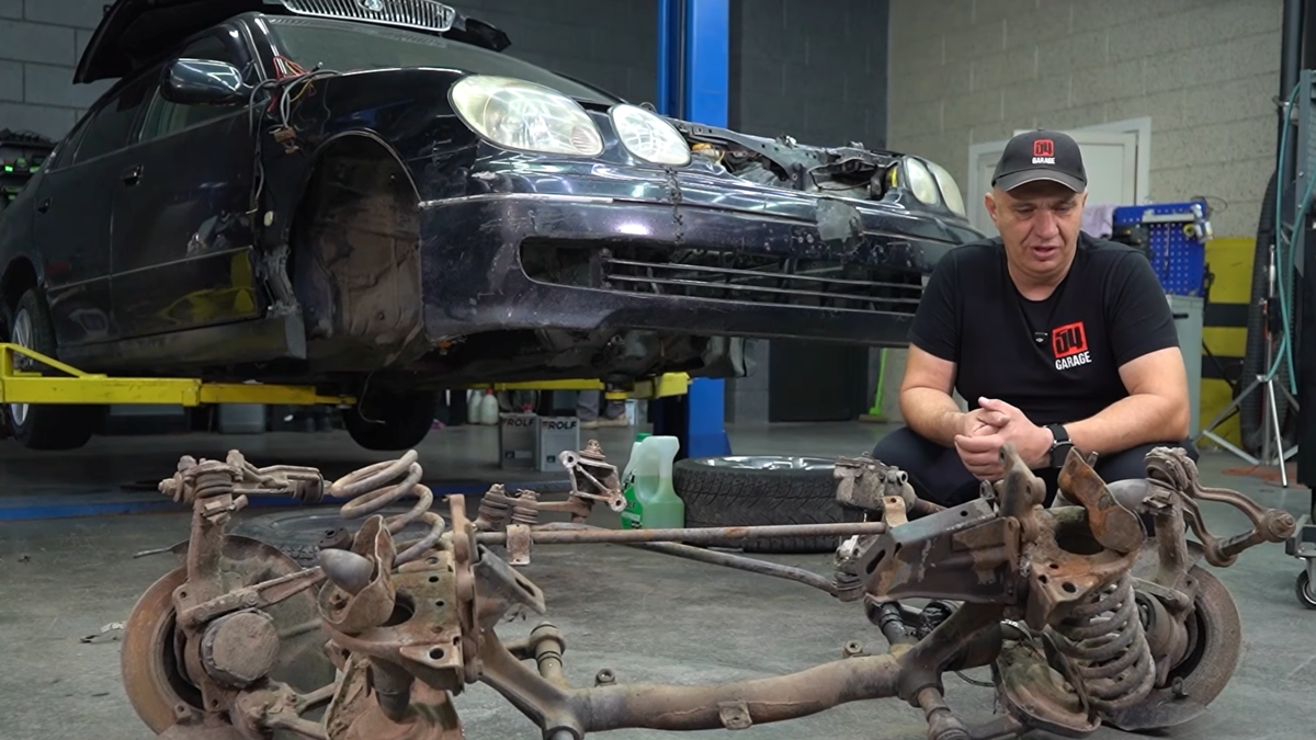 This four-engine Lexus sedan takes all-wheel drive to a new extreme