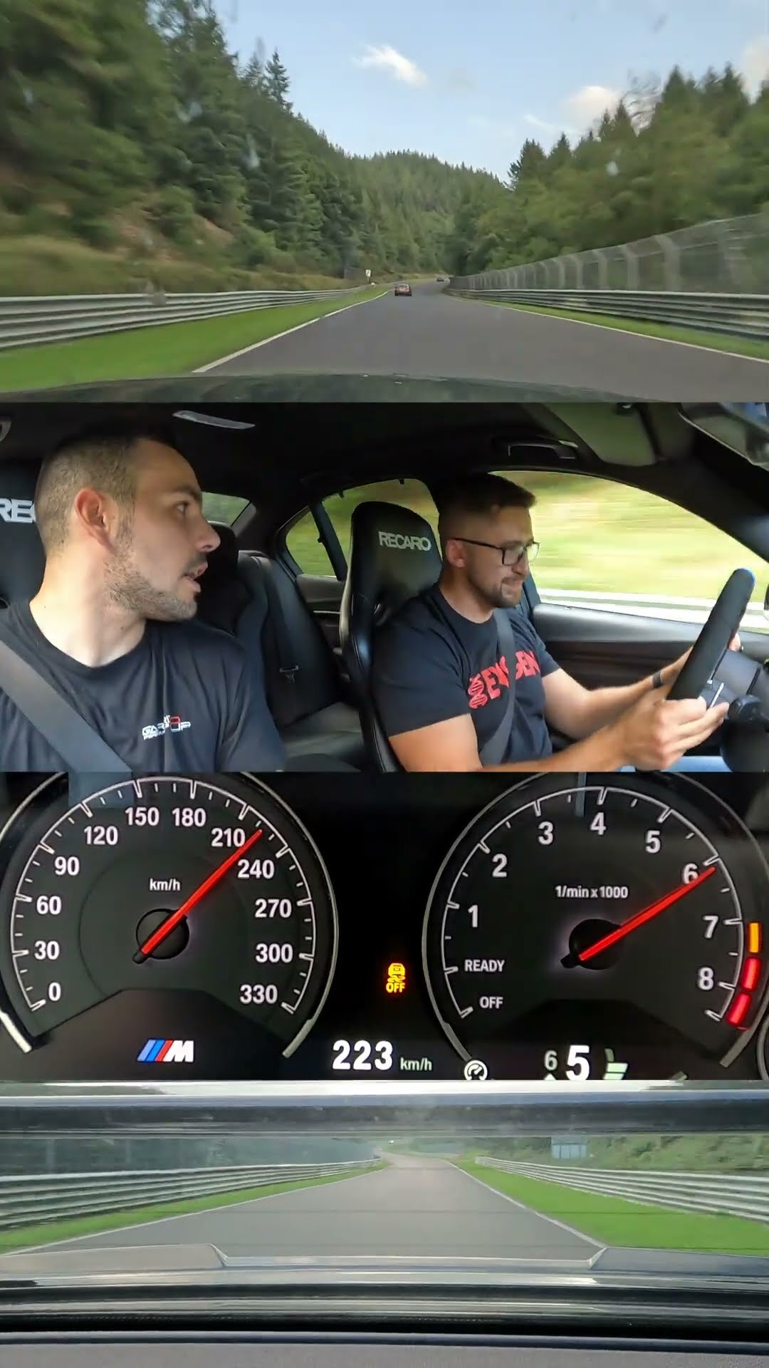 600HP BMW M3 goes full speed on the Nürburgring