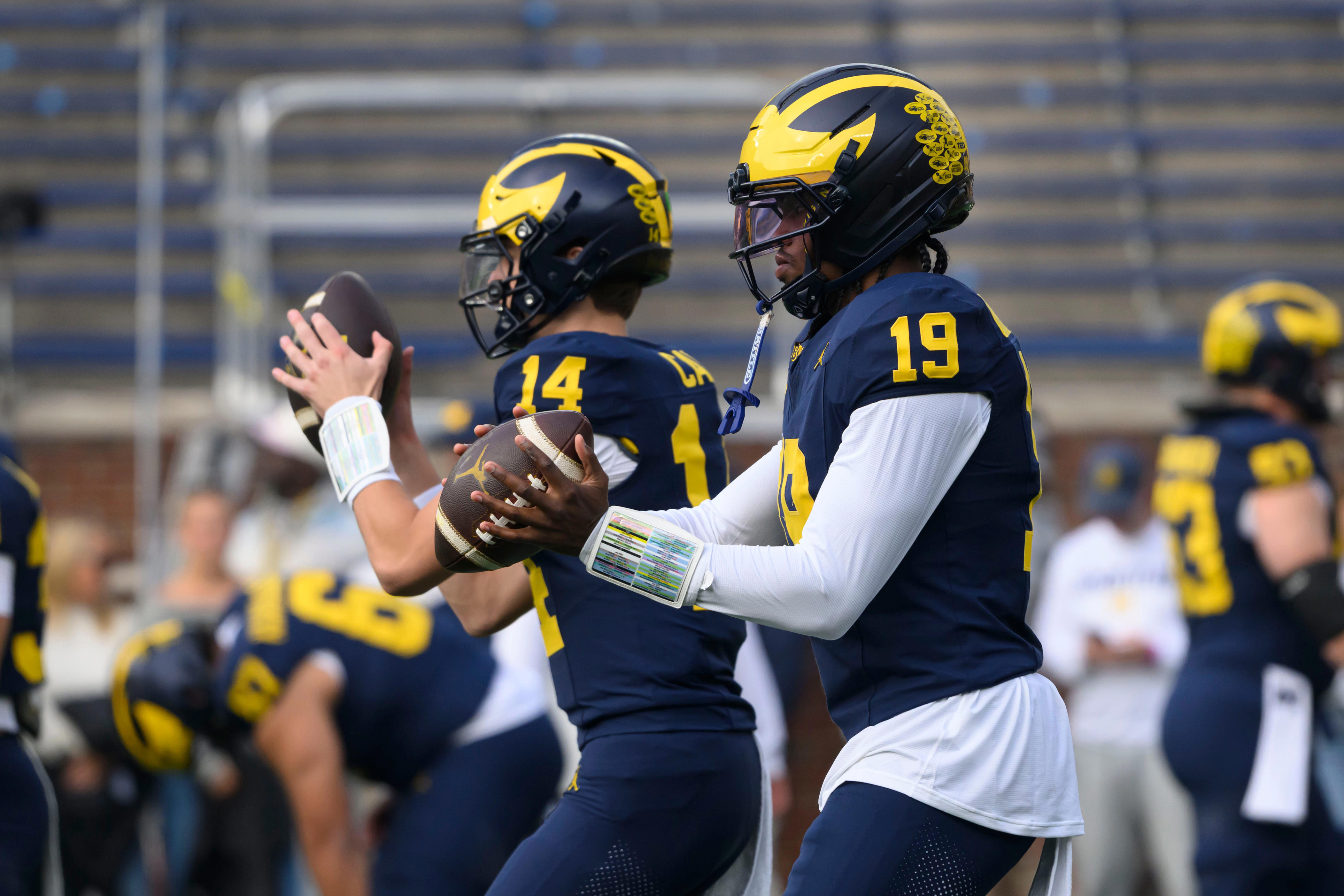 Michigan starting QB will be determined sooner than later this week
