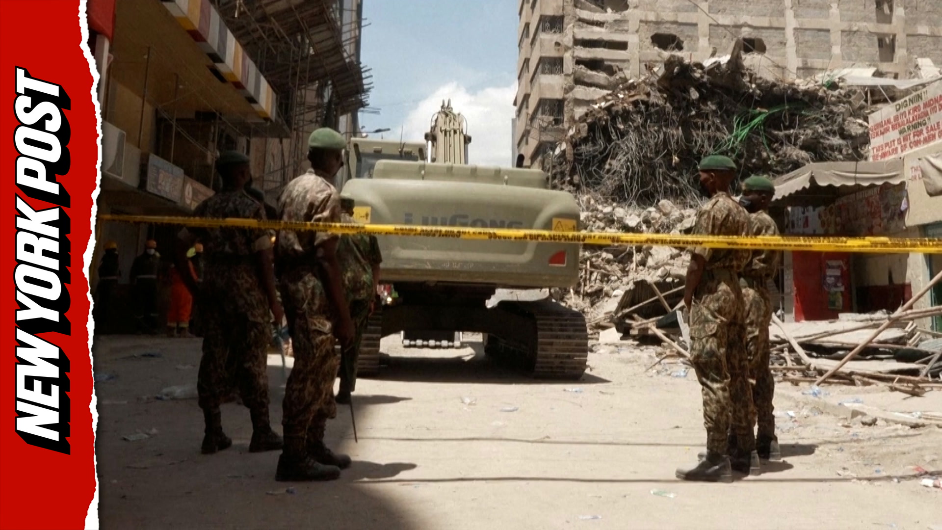 Desperate search for survivors underway after multi-story building ...