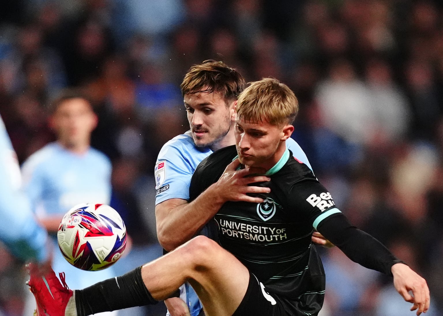 Thomas Waddingham’s scrappy winner earns Portsmouth win over Millwall