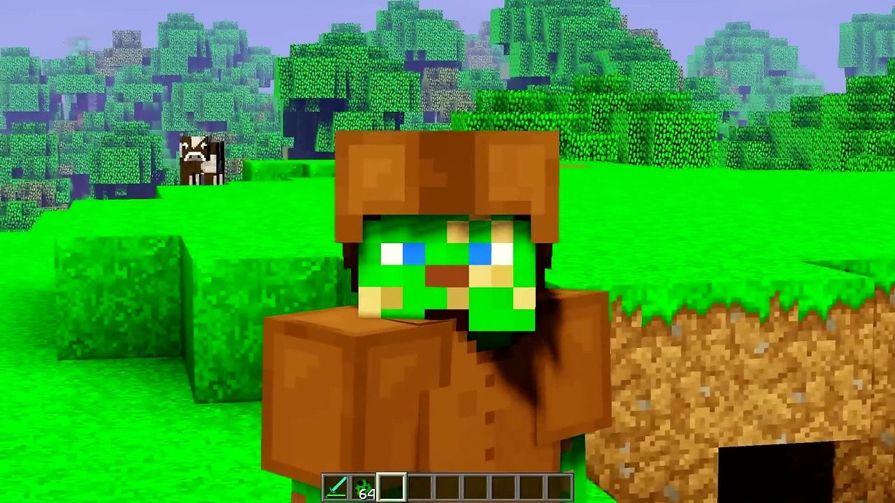 Minecraft chameleon creepers match nearby blocks