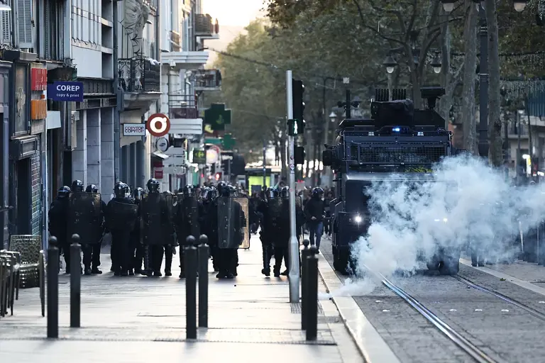 ‘Anger is real’: Cost-of-living protests sweep France as police fire ...