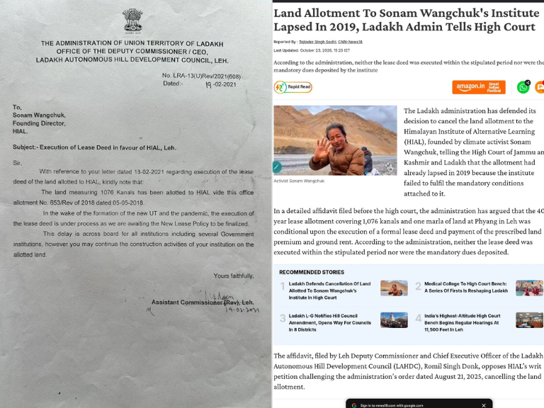 ‘This looks like a witch hunt’: Gitanjali Angmo questions HIAL land ...