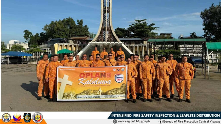 Oplan Kaluluwa 2026: BFP inspects Cebu City cemeteries