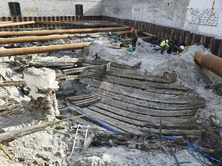Hidden under a construction site in Tallinn for centuries, this ...
