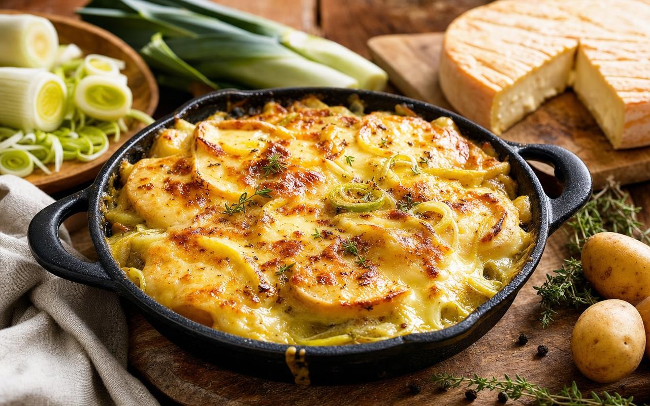Tartiflette : le geste d'un fromager pour un reblochon parfaitement fondant