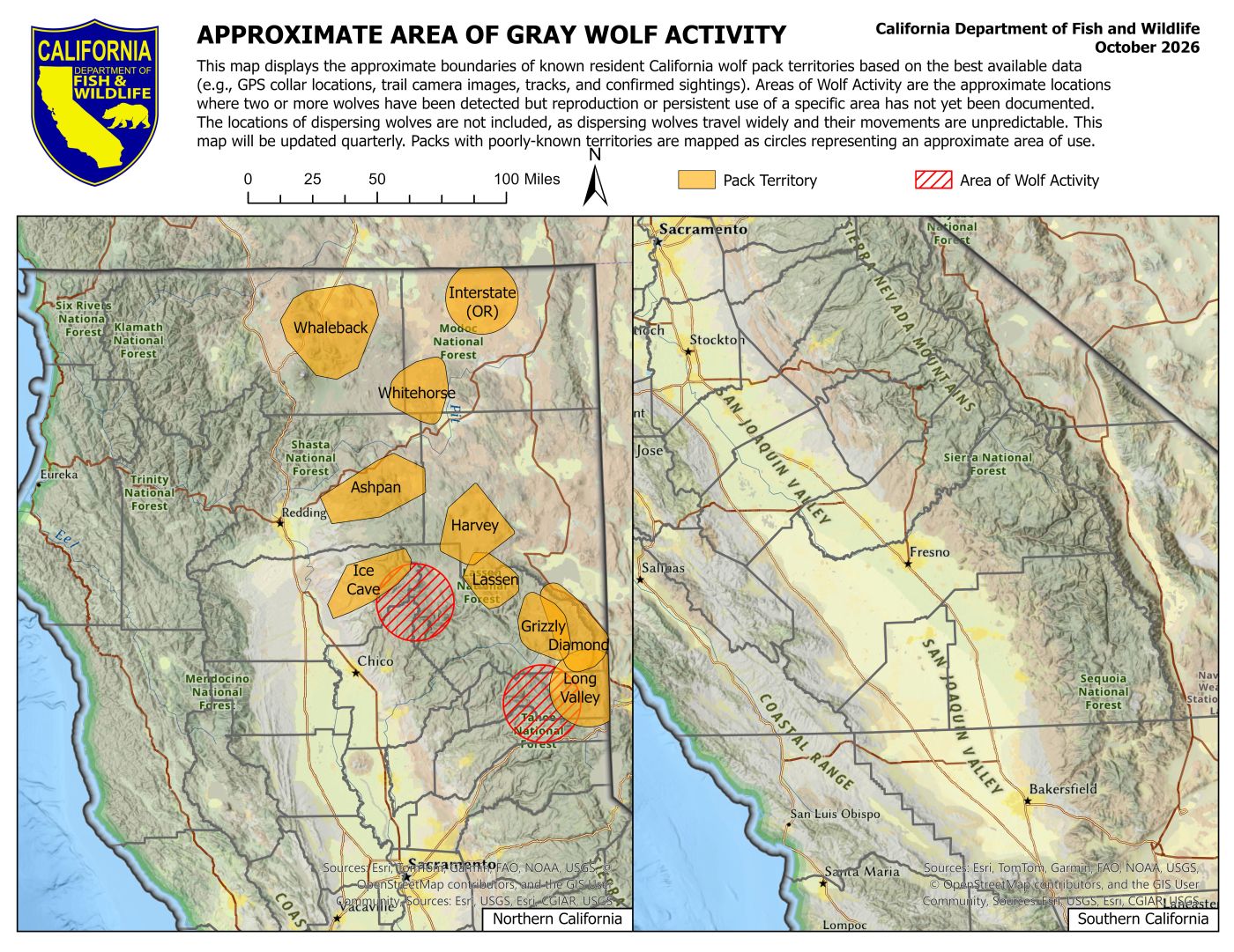 State Fish and Wildlife releases third quarter wolf report