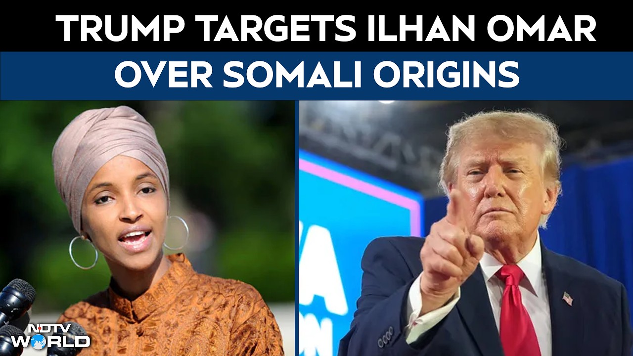 Donald Trump targets Ilhan Omar at Iowa rally, says Somali-origin ...