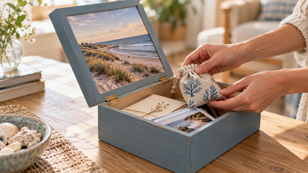 How to make a vacation memory box for your favorite keepsakes