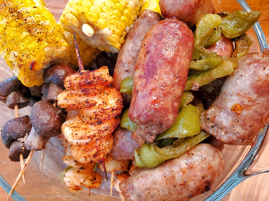 Easy seafood boil