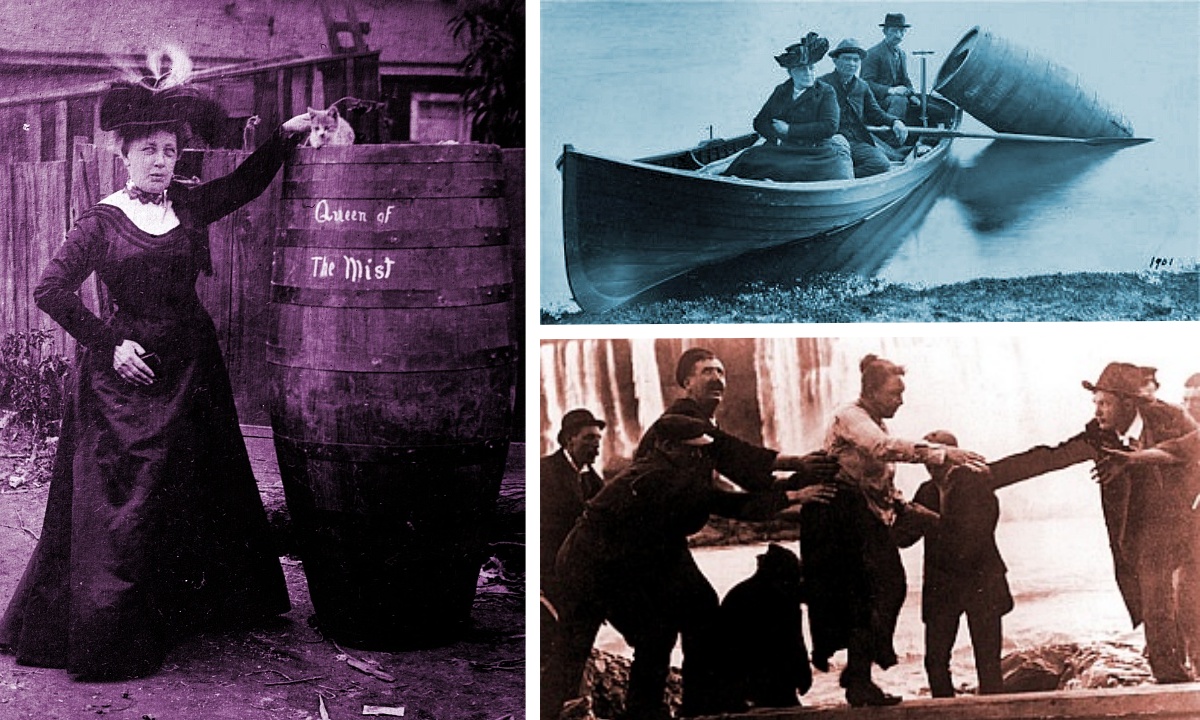 Pop culture flashback: Niagara Falls barrel stunt success (Oct. 24)