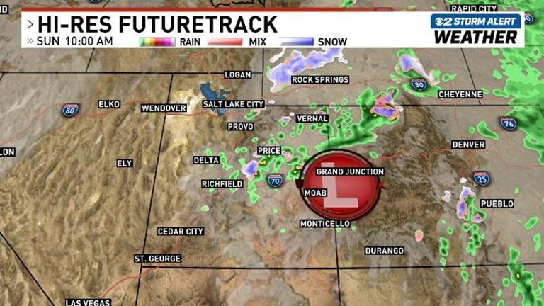 Cool, dry conditions settle over northern Utah as rain chances linger ...