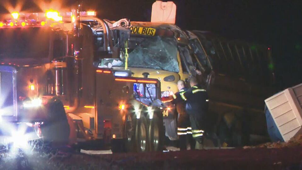 Multiple students hospitalized after high school football team bus crashes