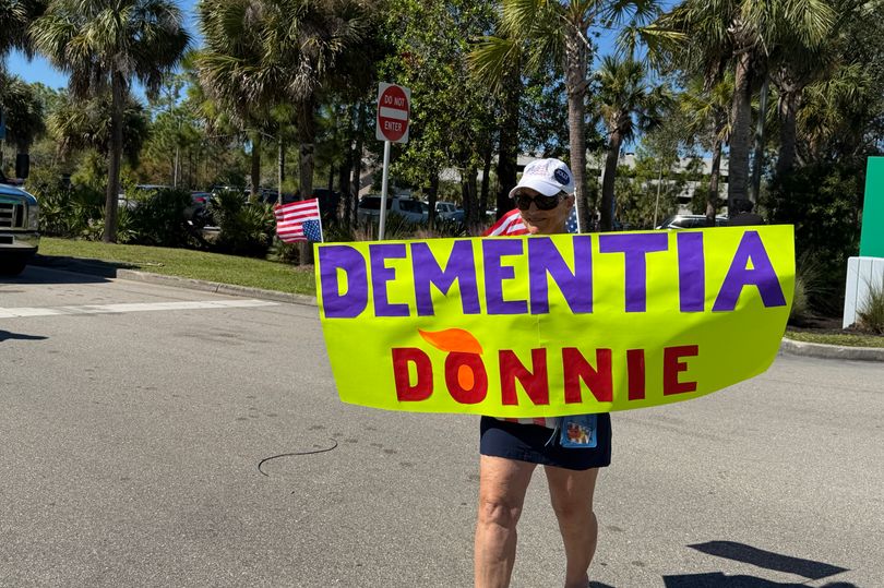 Wild signs at Trump Florida rally capture voters' rage just days before ...