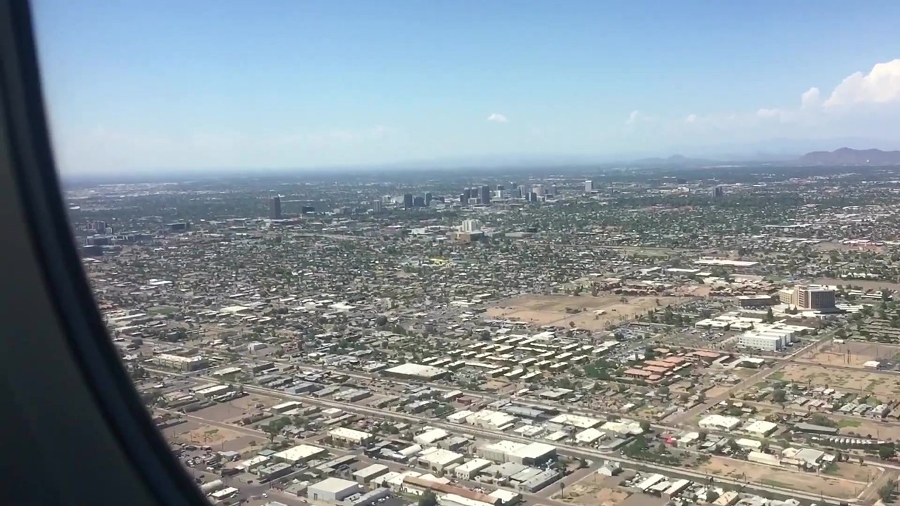 Korean Air A380 parallel approach to LAX from an American first class seat