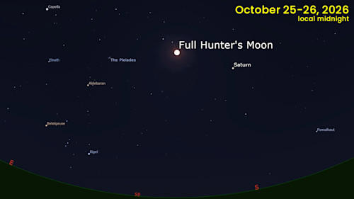 Look up! The Hunter's Moon lights up our night skies this weekend
