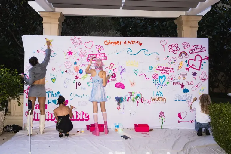 Inside Paris Hilton’s house party for celebrities and creators with ADHD