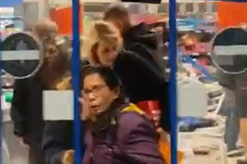 Man dies after car ploughs into Lidl supermarket with children left ...