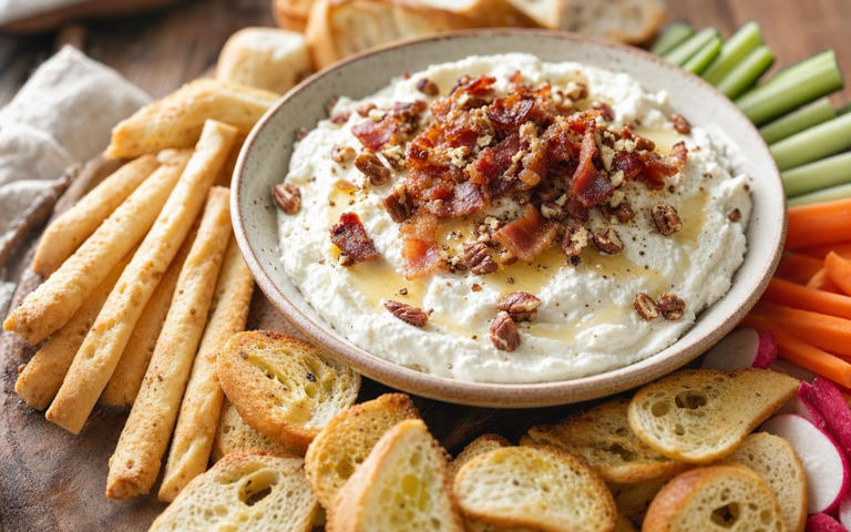 Dip au chèvre fouetté : la recette express qui remplace les chips à l'apéro