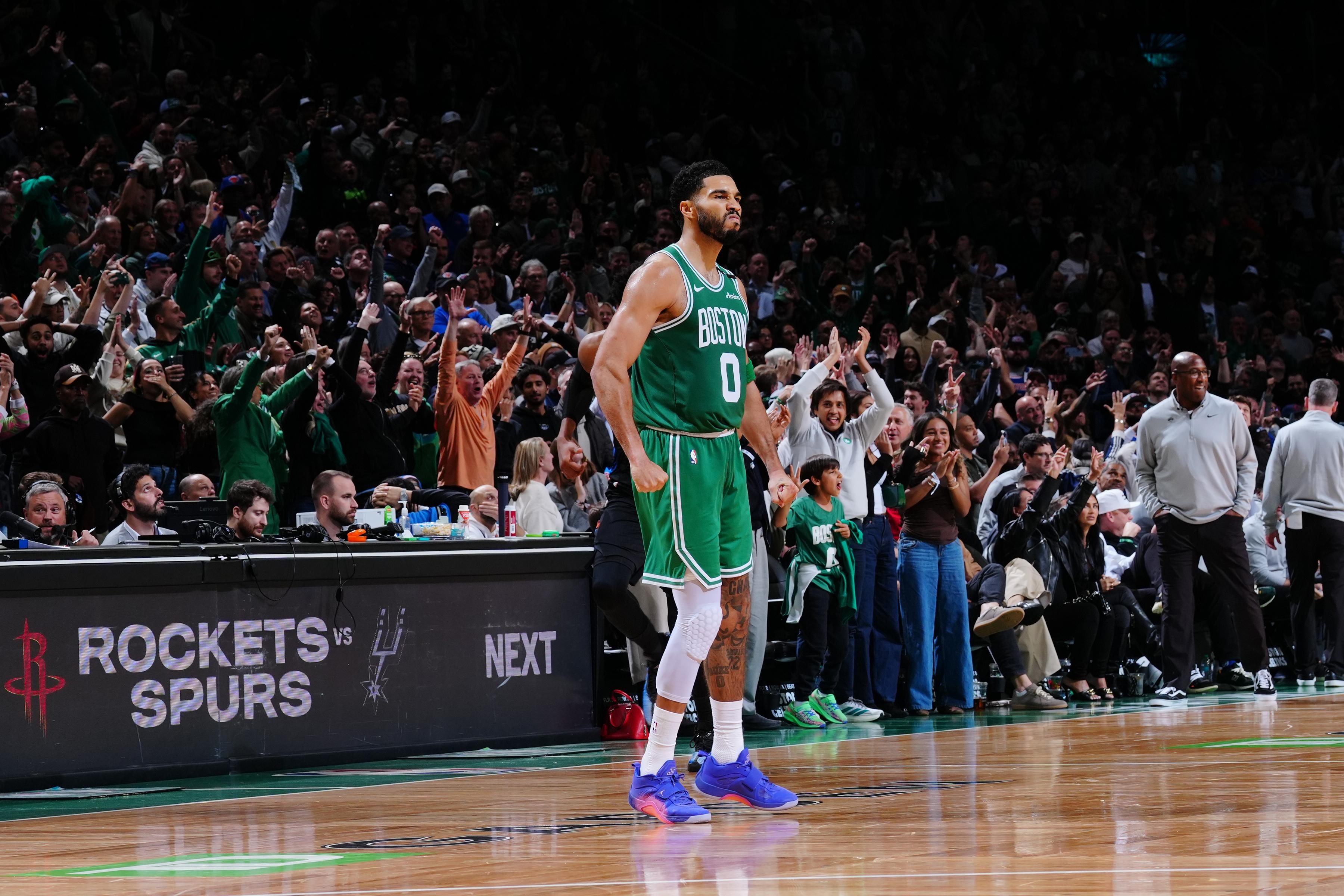 Jayson Tatum dismantled the Knicks' defense in a primetime statement