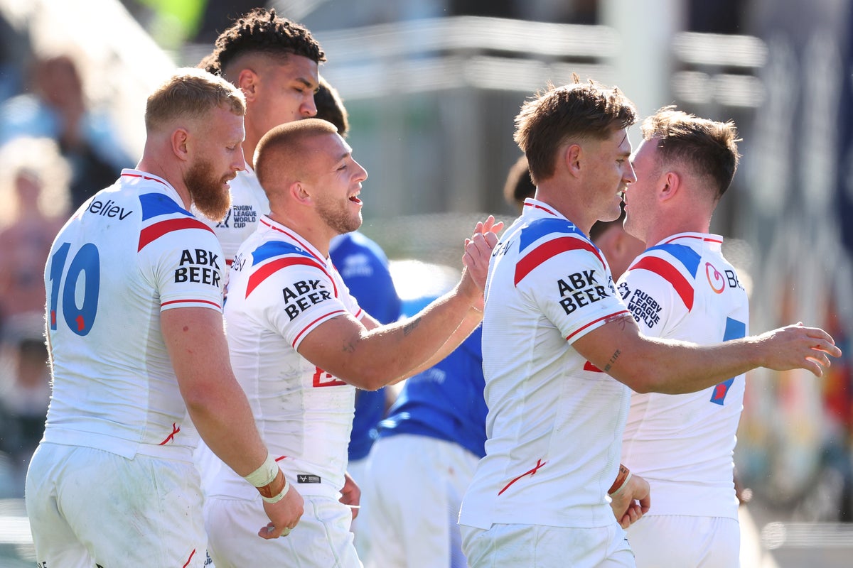 England crush France 82-0 to keep Rugby League World Cup hopes alive