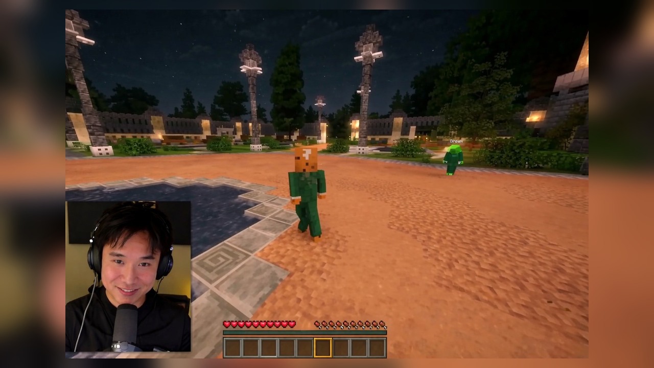 MrBeast and Dream play Minecraft imposter with aCookieGod
