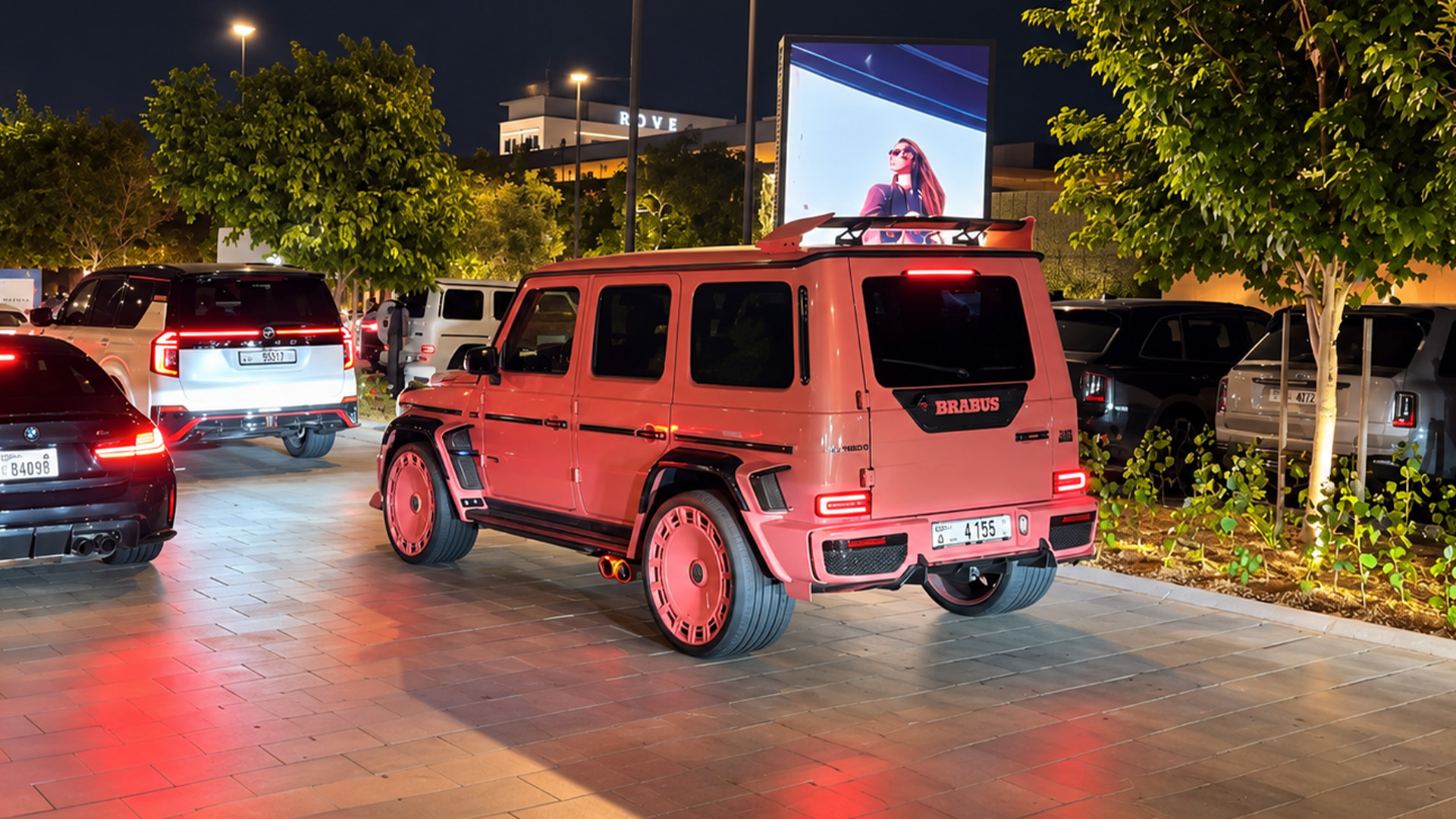 This $250K BRABUS Mercedes G-Wagon turns up in Dubai