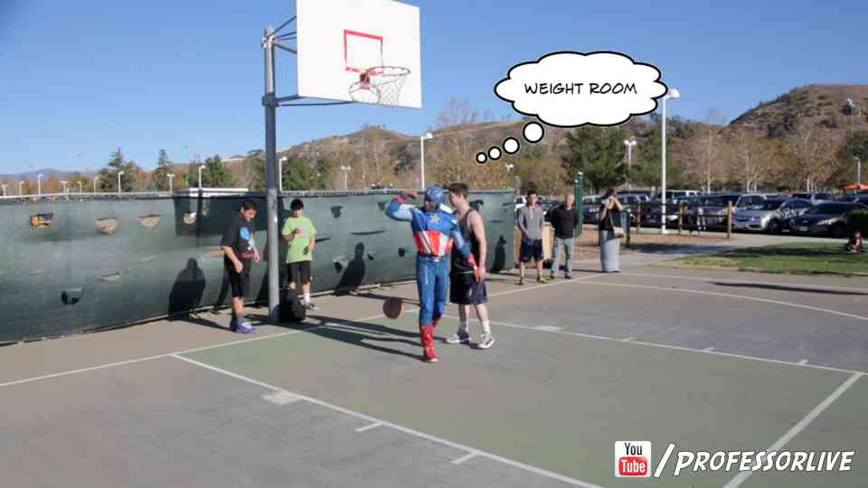Spider-Man basketball episode 4 feat. Captain America