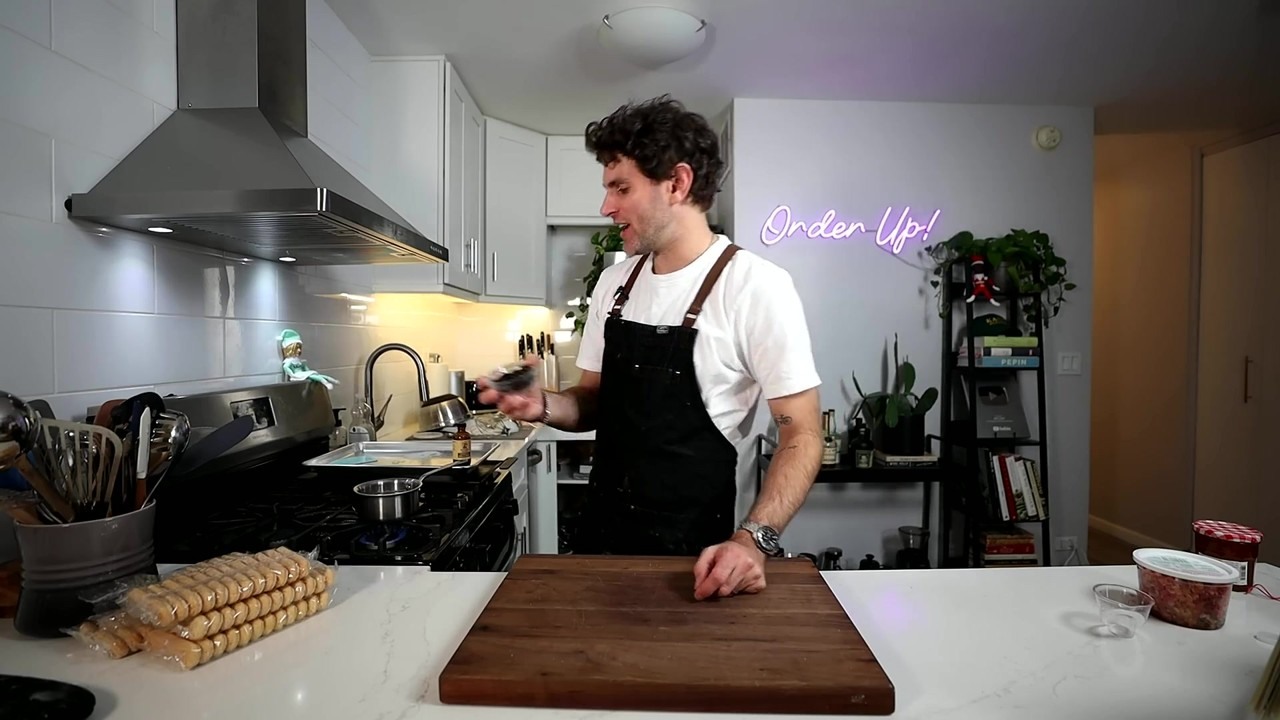 Julia Child's cabinet pudding with ladyfingers