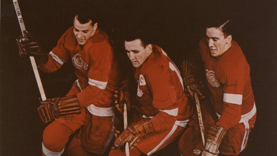 Red Wings' original production line helped build a hockey dynasty