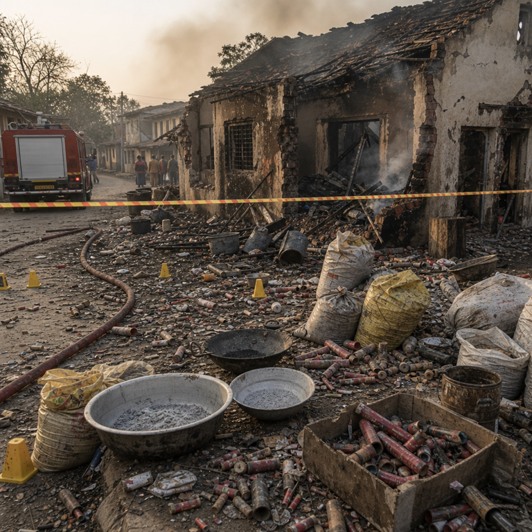Deadly Siwan blast puts state’s illegal cracker network under fresh ...