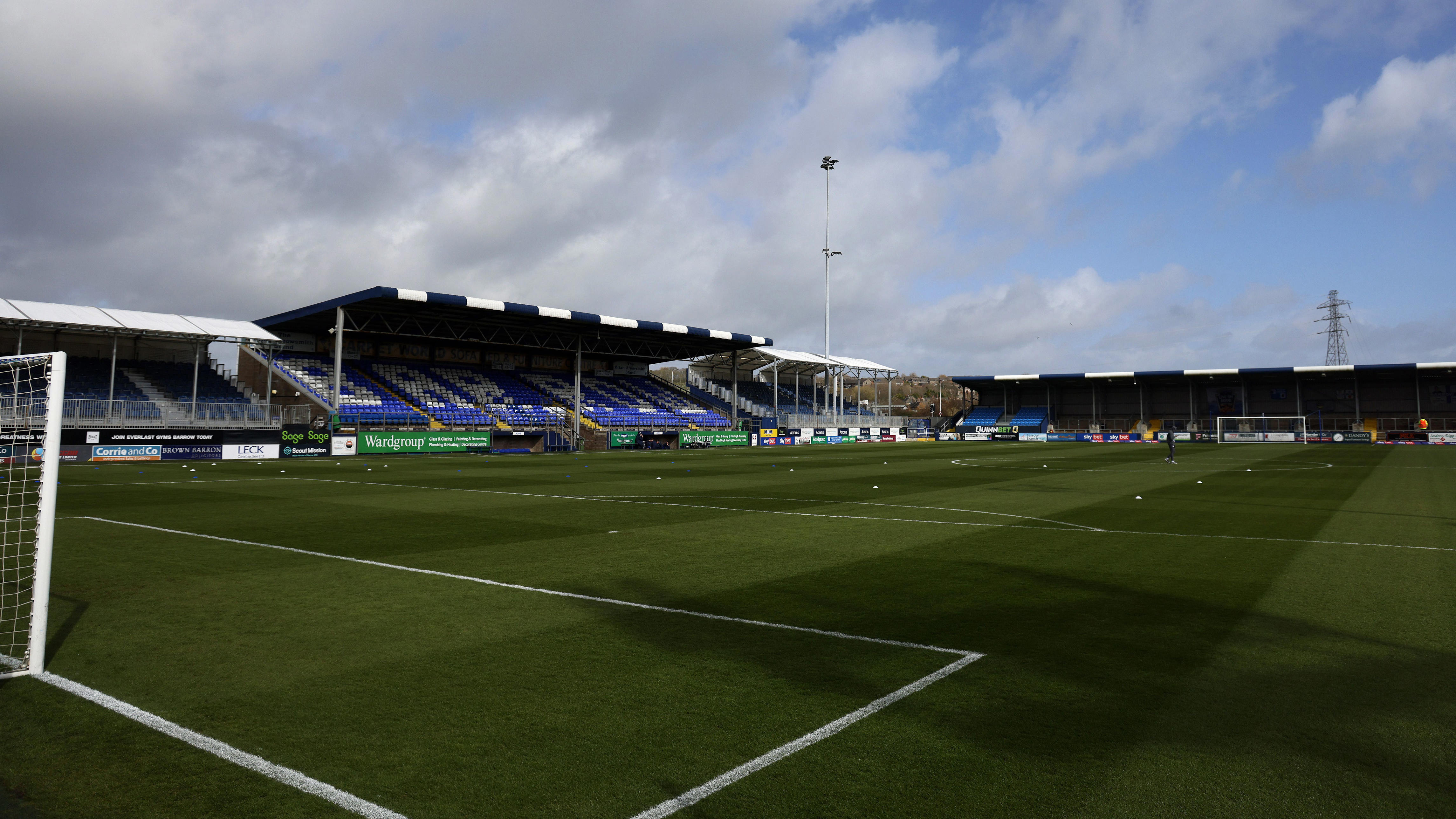 Barrow’s clash at home to Forest Green abandoned due to waterlogged pitch