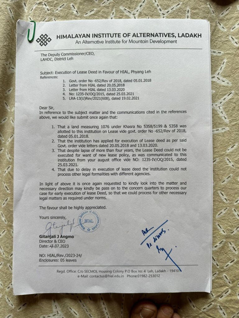 ‘This looks like a witch hunt’: Gitanjali Angmo questions HIAL land ...