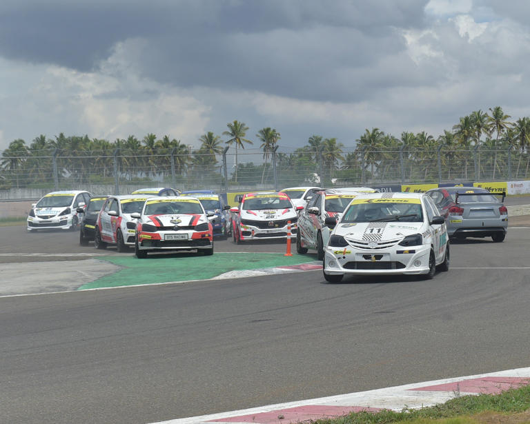 Rain, red flags and razor-thin finishes light up opening day in Coimbatore