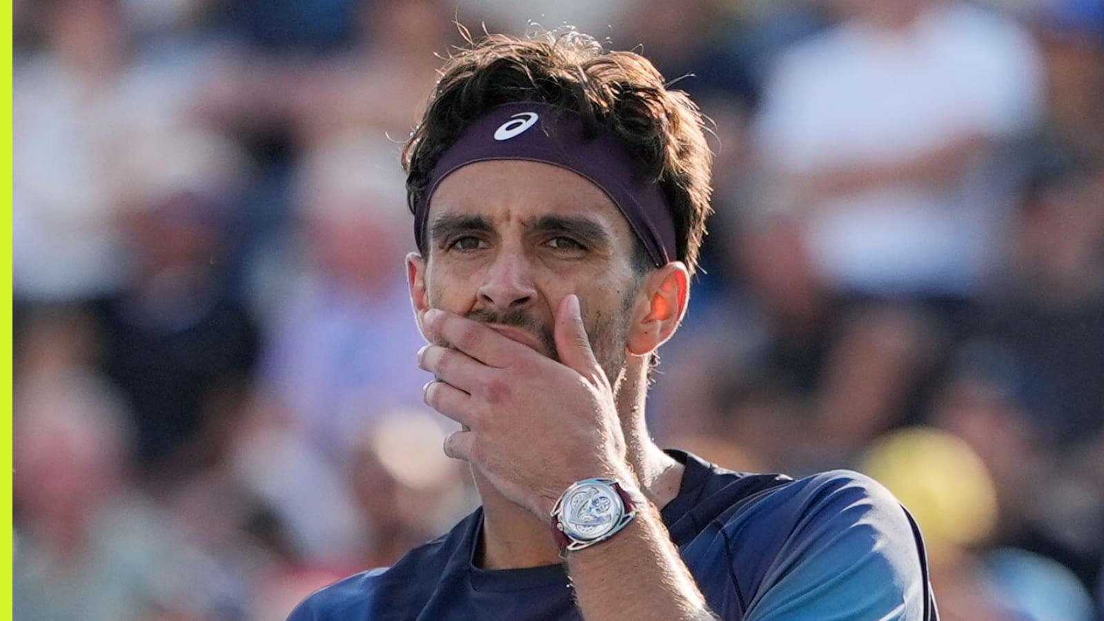 Never ever seen that – former world No 5 distracted by bizarre incident ...