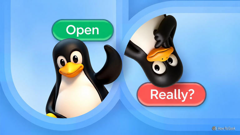 These Linux distros claim to be open source, but they're barely even close
