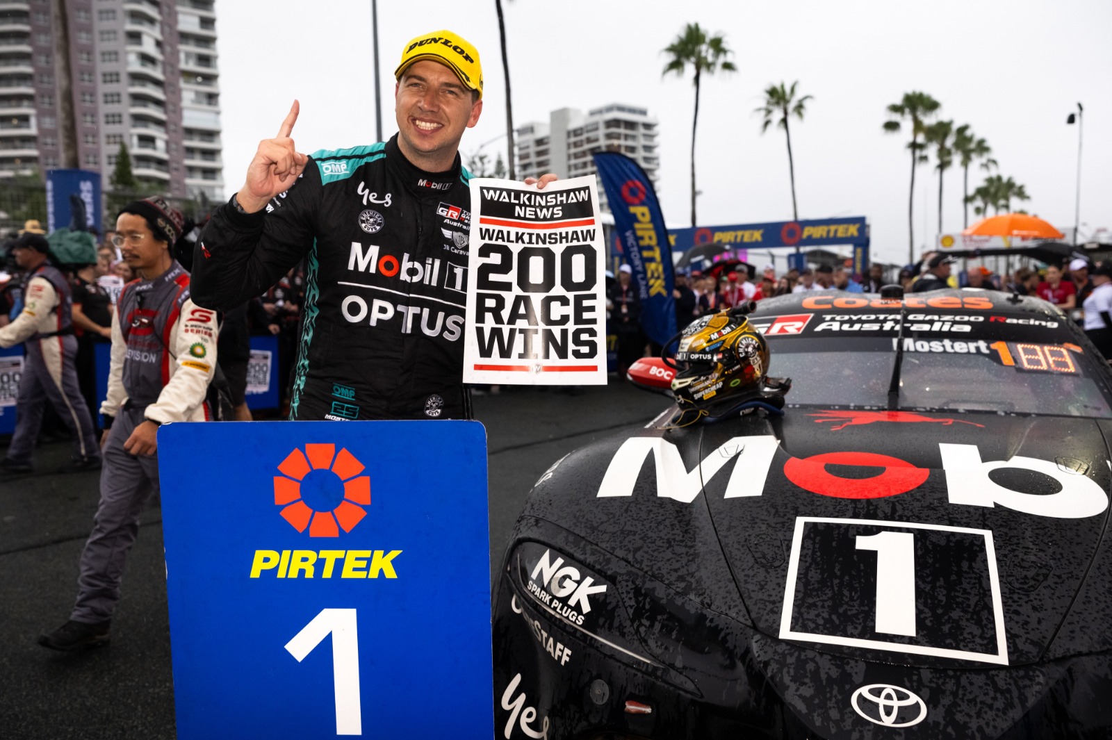 Supercars Gold Coast: Mostert dominates wet race