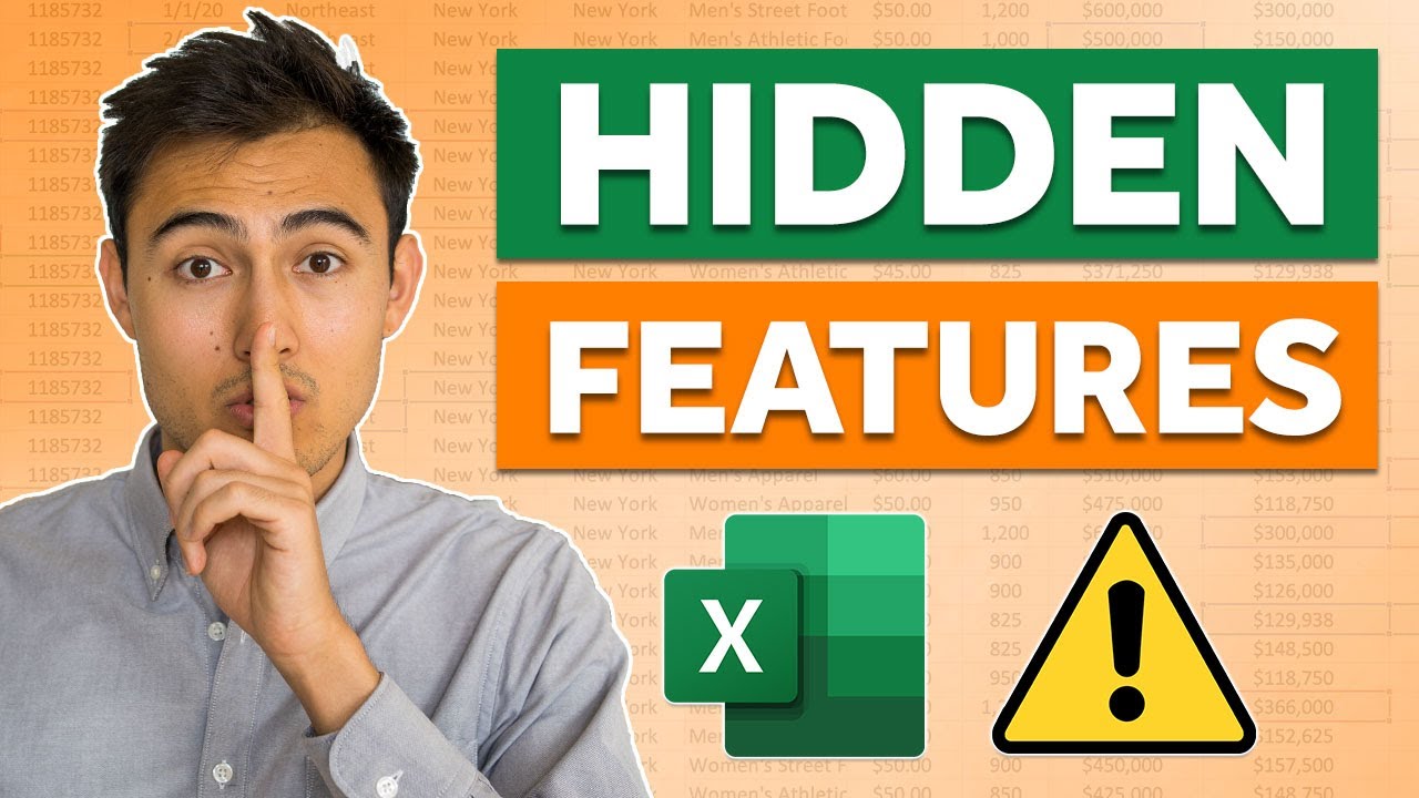 8 Excel features you probably didn't know!