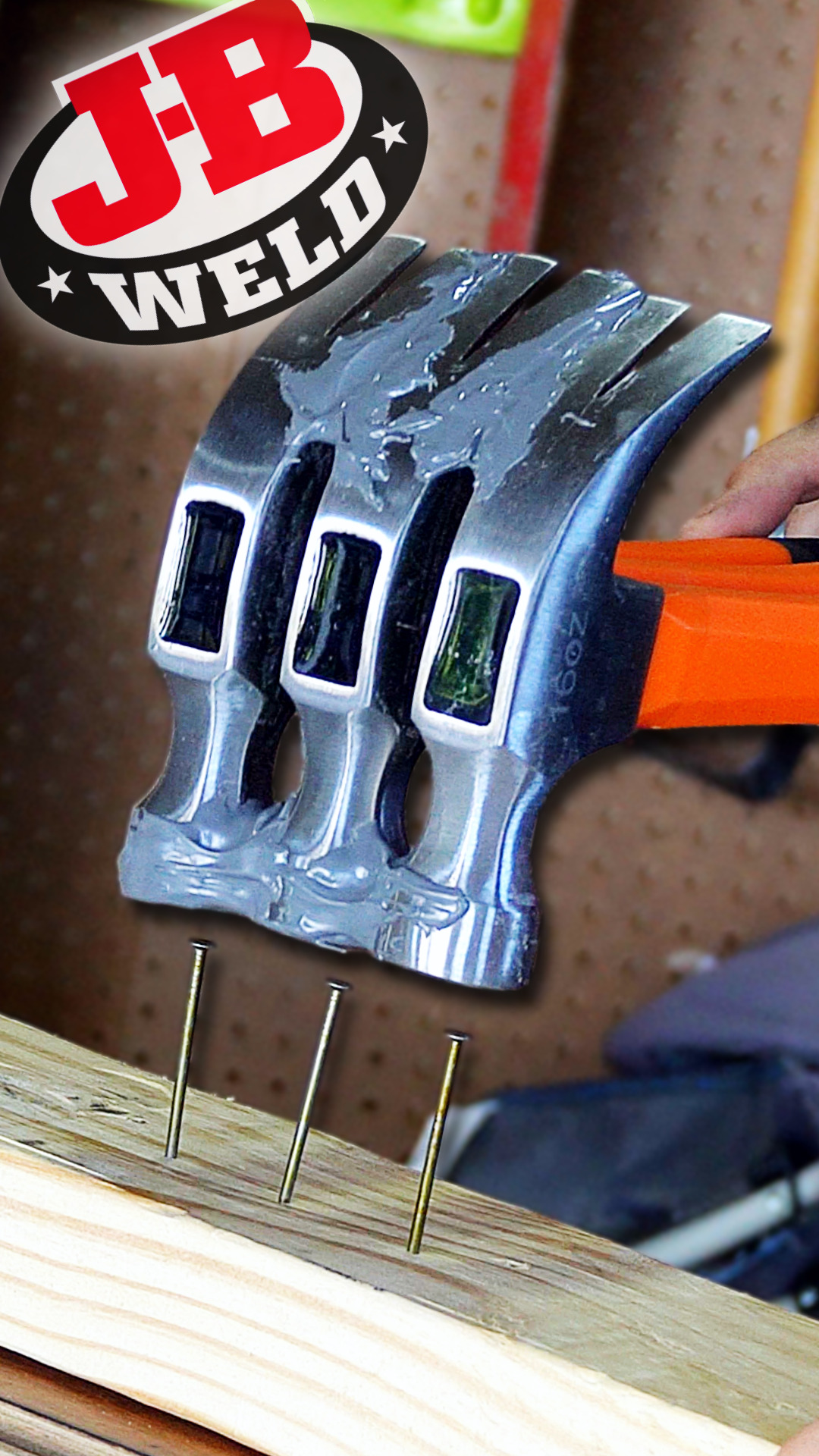 J-B Weld epoxy is super strong!