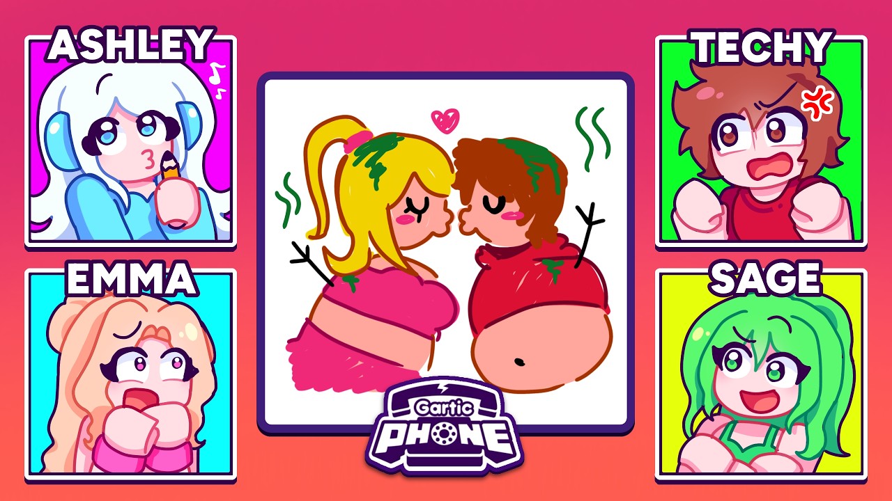 Techy crew vs Gartic Phone!