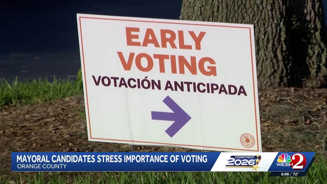 Orange County mayoral candidates encourage early voting ahead of ...