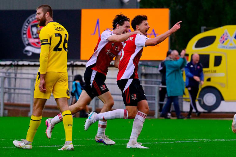 Exeter City make it four wins from five with Fleetwood Town triumph